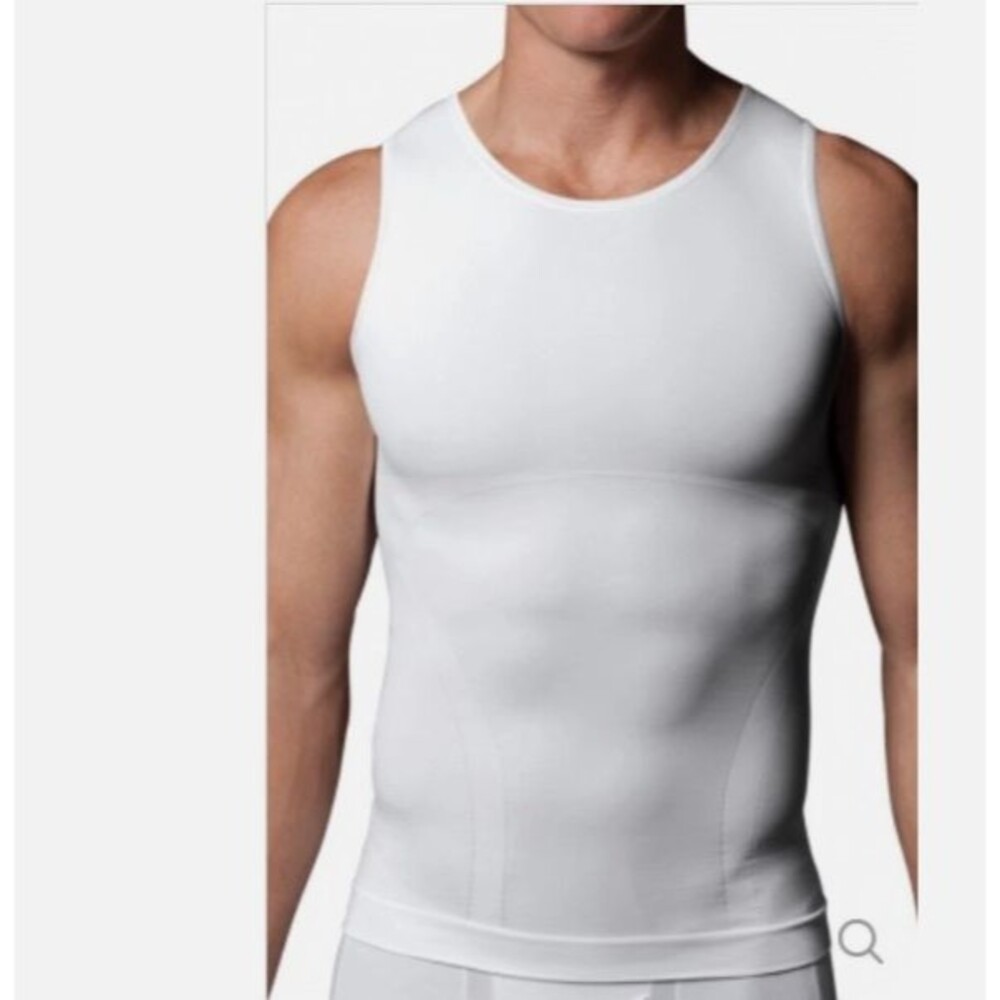 SPANX Zoned Performance Men's Tank Top White XXL NWOT